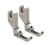 FSFYUK Piedino per cerniera stretta 2 pezzi, # P363-NF Piedino per cerniera stretta con cerniera Per cucire con alimentazione ad ago per DLN-415 DLN-5410 DLN-9010