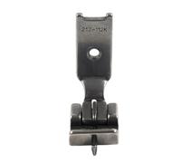 FSFYUK Piedino premistoffa in acciaio argentato con guida a molla per macchina da cucire con doppio ago centrale da 1/4"(6,35 mm) per Artisan per per pe