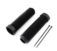 FSFYUK Soffietti per ammortizzatori forcella anteriore per motocicletta neri, coperture per ammortizzatori forcella anteriore per ATC 250R 1983 1984 1985 1986, 350X ATC 1985 1986 1987