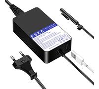 FSKE Caricabatterie Surface Pro 44W 15V 2.58A Caricabatterie Surface per Surface Pro 6 /Pro 5/Pro 4 /Pro 3, Surface Laptop1/2/3, Surface Book1/2, Surface Go, con porta USB