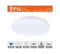 FSL - Plafoniera Led 18w 3000k 120 33x5,5cm Cri80