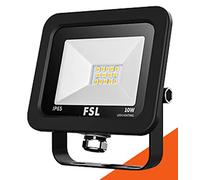 FSL Proiettore per esterni Nero 10W - IP65 115° 4000K