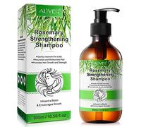 FSLHCY Shampoo al Rosmarino per Capelli 300ML Shampoo Anticaduta Capelli Nutrimento del Cuoio Capelluto, Stimola la Crescita dei Capelli per Capelli da Normali a Grassi