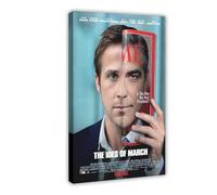 FSMFBGD Poster del film The Ides of March su tela, decorazione artistica da parete per soggiorno e camera da letto, 40 x 60 cm