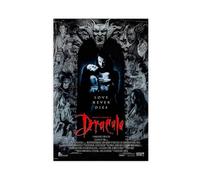 FSMFBGD Poster su tela del film Dracula di Bram Stoker, decorazione per camera da letto, ufficio, camera da letto, regalo, 30 x 45 cm