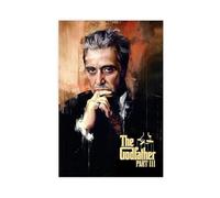 FSMFBGD Poster su tela, motivo: Il padrino parte III, decorazione artistica da parete per soggiorno e camera da letto, 60 x 90 cm