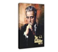 FSMFBGD Poster su tela, motivo: Il padrino parte III, decorazione per camera da letto, ufficio, camera da letto, regalo, 40 x 60 cm