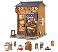 Fsolis Book Nook Kit - Casa delle bambole modello per ragazzi a partire dai 14 anni - Espositore decorativo per libreria e decorazione per la casa | Regalo creativo per giovani hobbisti (Morita-Ya)