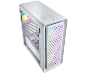 FSP CUT593P ATX Tower in vetro temperato USB-C Bianco