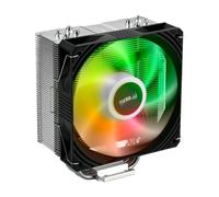 FSP Dissipatore Ventilatore 12 cm Nero con Illuminazione LED Multi