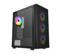 FSP Fortron M220 ARGB Case Midi Tower Vetro Temperato No-Power ATX/mATX