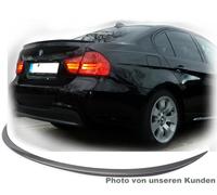 Fspoiler Alettone Posteriore Adatto per BMW E90 Nero Carbone 416 Tipo Sli