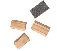 FSSTUD 12 PZ Lana Feltro Lavagna Gomme Senza Polvere Legno Lavagna Gomme Lavagna Gesso Gomme Duster per Casa Aula Ufficio