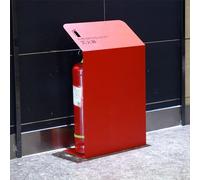 Fstintore di fuoco, Armadio porta estintore con cartello indicatore(Red,Type B Medium)