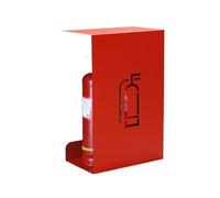 Fstintore di fuoco, Armadio porta estintore con cartello indicatore(Red,Type C)