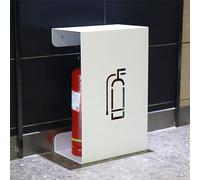 Fstintore di fuoco, Armadio porta estintore con cartello indicatore(White,Type C)