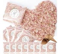 FSWWSF 12 Confezioni di Coriandoli di petali Matrimonio Biodegradabili per Fiori Secchi per Feste Compleanni Decorazione della Nuziale (A)