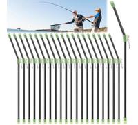 FSWWSF Fishing Anti Tangle Boom Set di 20 tubi accessori da pesca anti groviglio, tubo distanziatore per accessori da pesca per carpe, pesca a passaggio, accessori professionali