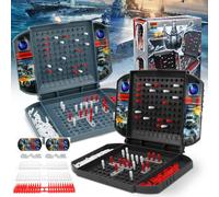 FSWWSF Navi affondamento Gioco Battleship Navi affondamento Gioco Da Tavolo In Piccolo Formato Per Tutta La Famiglia Battaglia Marina Gioco