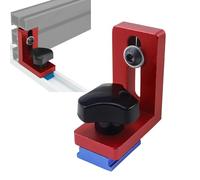 FSWWSF T-Track Stop 30 Tipo T-Slot Track Stop 30 Tipo Localizzatore di Scivolo per Binario a Forma di T Standard Tappo Scorrevole per la lavorazione del legno