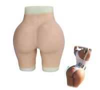 FSYH Silicone Finta Vagina Mutandine Fianchi Body Shaper Enhancer Imbottito Push up Mutandine Nascondere Pantaloncini aurici per Crossdresser,Natura,Basic