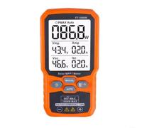 FT-1000W MPPT Solar Tester 1000W PV Multimetro per Moduli | Misura Pmax, 12-80 V, gamma 0-35 A; grande display retroilluminato, custodia ignifuga in ABS, per installazione e