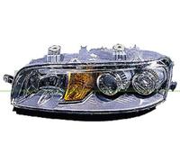 Proiettore Sinistro H1+h1+h3 Elettrico Senza Motore Per Fiat Punto Dal 1999 Al 2