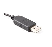 FT232RL U A RS485 CAVO DI COMUNICAZIONE SERIALE 4 POLI 4P U -RS485-WE-1800-BT VCC GND DATA AB (Size : 5M, Color : Black USB Case)
