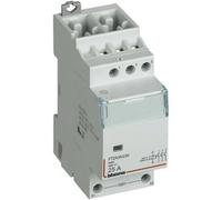 Contattore in.25a (ac-1 - ac-7a) - vn.230vac - 4 no - 2 moduli