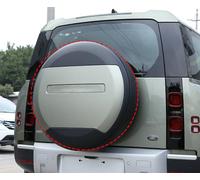 FTAPACCE Portecor Copertura per pneumatici di scorta, copriruota in plastica ABS, verde militare (vert Pangea)