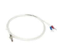 FTARB01 K tipo M6 M8 M10, testa del bullone da 1 m, in fibra di vetro, cavo intrecciato, vite termocoppia, 1 pezzo (filo K M6)