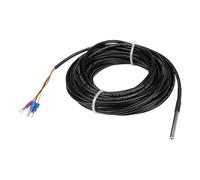 FTARP03 PT100 - Cavo 10 m, testa della sonda con asta lucidata, sensore di temperatura RTD 1 pezzo(6 x 30 mm probe)