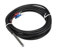 FTARP03 PT100 Cu50 - Cavo da 3,0 m, testa per sonda con asta lucidata, sensore di temperatura RTD 1 pezzo(Cu50 5 x 50 mm probe)