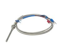 FTARP09 K tipo 50 mm lunghezza sonda 1 m cavo sensore di temperatura termocoppia 1 pezzo (PT3 8)