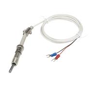 FTARS01 KE - Cavo intrecciato in fibra di vetro M12, 32 mm, termocoppia, 1 pezzo (K M12 x 1,5)