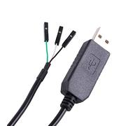 FTDI USB a TTL Serial 5V Cavo adattatore con 3 pin 0,1 pollice Passo Maschio Socket Header UART IC FT232RL Chip per Windows 10 8 7 Linux MAC OS (livello 5V)