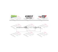 FTE 4100217 Cavo comando, Comando frizione | Compatibile con: OPEL COMBO Kasten/Großraumlimousine, CORSA B, CORSA B Kasten/Schrägheck, TIGRA