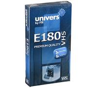FTE Maximal Univers E180VHS - Videocassetta 180 min - 3 Ore Short Play / 6 Ore di Registrazione Long Play