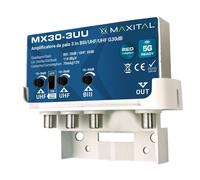 FTE MAXITAL AMPLIFICATORE ANTENNA TV 30 DB DA PALO 3 INGRESSI 1 USCITA