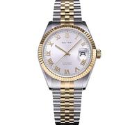 FTEOXLC Baltany NH35 - Orologio automatico da uomo, 39 mm, con numeri romani, cinturino in acciaio, impermeabile, V 1, Lusso