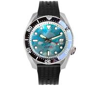 FTEOXLC Movimento NH36 Automatico Meccanico Immersione Uomini Guarda 316 Acciaio Inox Sapphire Crystal 200 metri Resistenza all'acqua Orologi, V 3
