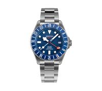 FTEOXLC Orologio classico da uomo in titanio con movimento automatico NH34, impermeabile, 200 m GMT orologio da polso in cristallo zaffiro, V 2, Luxury Diver