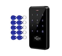 FTes RFKits DC12V IP68 RFID Kit di Controllo Accessi Porta Impermeabile con Supporto Wiegand 26/34 3000 Utenti + 10 Portachiavi Blu (ID 125KHz)