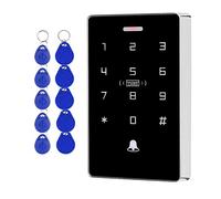 FTes RFKits Kit di Controllo Accessi a Doppia Frequenza NFC Resistente alle Intemperie IP68 Supporto 10000Utenti,Retroilluminazione,Pannello di Tocco