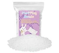 FTEVEN Perline da 100 g, in plastica di alta qualità, con occhi neri, imbottitura per animali di peluche, pouf fai da te