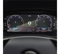 FTJKKVV Pellicola In Vetro Temperato Per Skoda Per Kodiaq Per Superb Per Karoq Per Kamiq Protezione Per Schermo LCD Da 10,25 Pollici Per Display Auto Proteggi Schermo Navigation