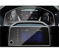 FTJKKVV Pellicola Protettiva In Acciaio Per Schermo Navigazione GPS Per CR-V Per CRV 5th 2017 2018 2019 2020 Controllo Dello LCD Adesivo Per Auto Proteggi Schermo Navigation(GPS and instrument)