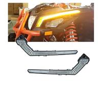 FTJKKVV Per Can Per Am Per Maverick Per X3 Per XDS LED 12V Bianco Ricambi Indicatore Direzione Lampada Guida Luci Posizione Laterali Anteriori A LED Faro Moto Anteriore