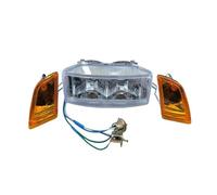 FTJKKVV Per DIO50 Per AF17 Per AF18 Per AF25 Luci Per Moto Fari Indicatori Di Direzione Per Moto Indicatori Di Direzione Luci Doppie Faro Moto Anteriore(Dual headlights A)