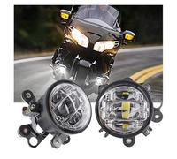 FTJKKVV Per GL1800 Per Goldwing 1800 Fari Anteriori A LED Parafango Fanale Posteriore Borsa Laterale Luci Posteriori Decorative Specchietti Laterali Luce Faro Moto Anteriore(C)